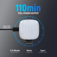 Magnetic Selfie Light With Mirror™